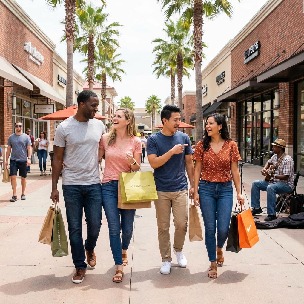 Shopping trip event